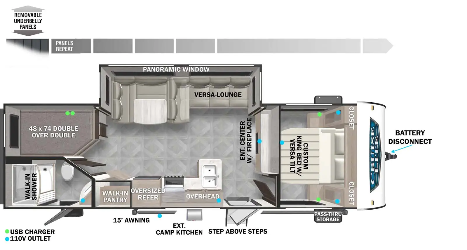 263BHXL Floorplan Image